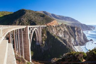 Traveling in Big Sur